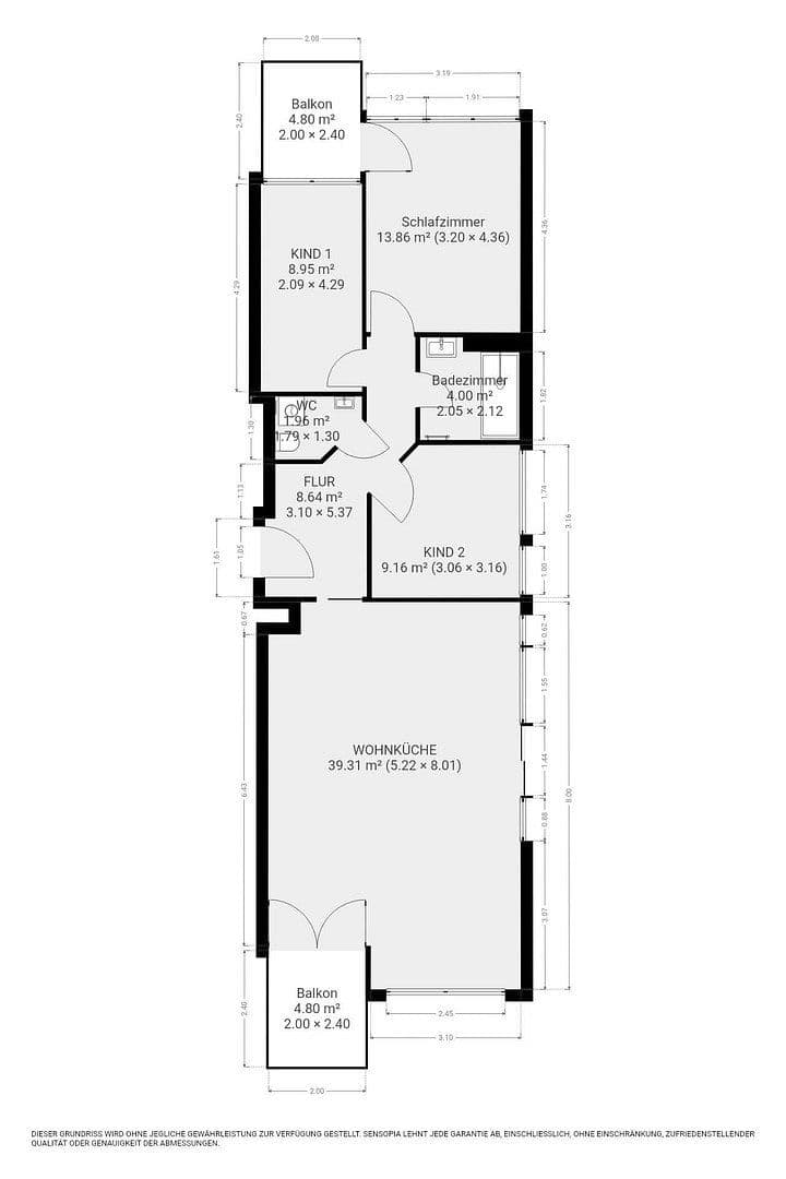 Predaj bytu 5-izbový 92 m², Kempten (Allgäu), Bavorsko Predaj bytu 5-izbový 92 m², Kempten (Allgäu), Bavorsko