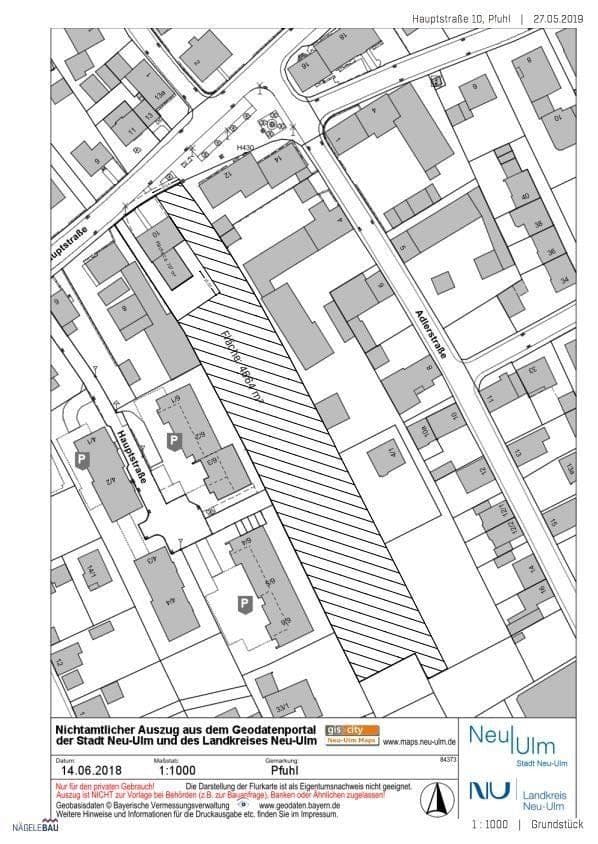 Predaj pozemku 4.664 m², Hauptstraße Höhe 10, Neu-Ulm, Bavorsko Predaj pozemku 4.664 m², Hauptstraße Höhe 10, Neu-Ulm, Bavorsko