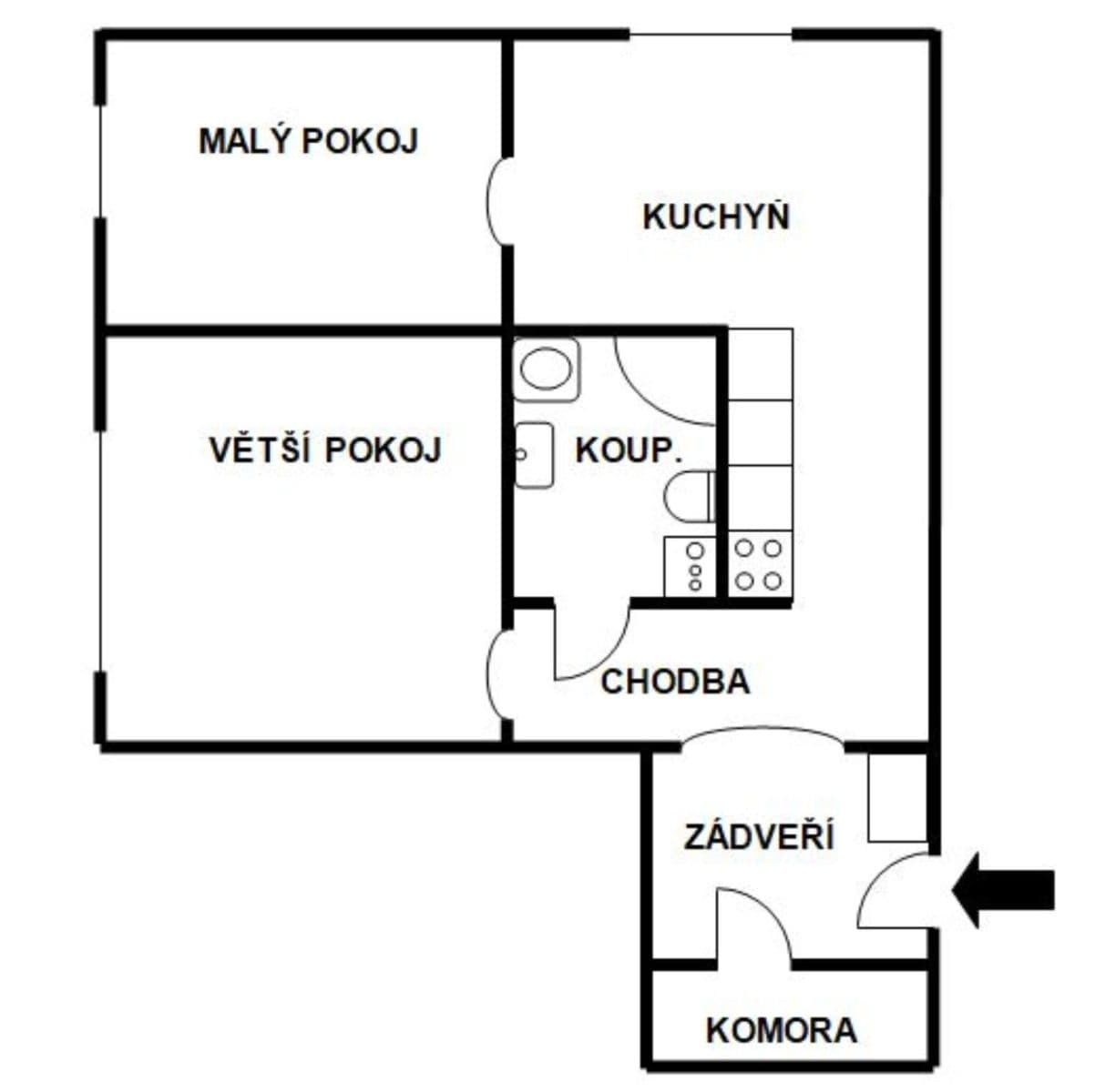 Prenájom bytu 2-izbový 45 m², Pionýrská, Olomouc, Olomoucký kraj Prenájom bytu 2-izbový 45 m², Pionýrská, Olomouc, Olomoucký kraj