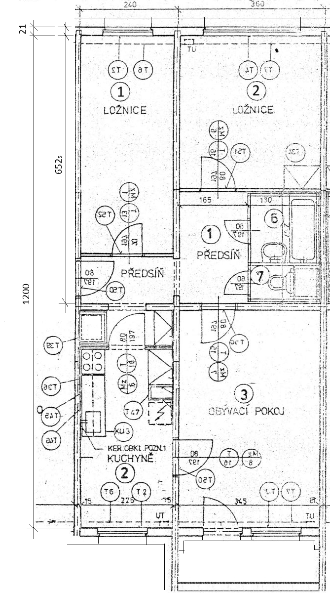 Predaj bytu 3-izbový 70 m², Valentova, Praha, Praha Predaj bytu 3-izbový 70 m², Valentova, Praha, Praha