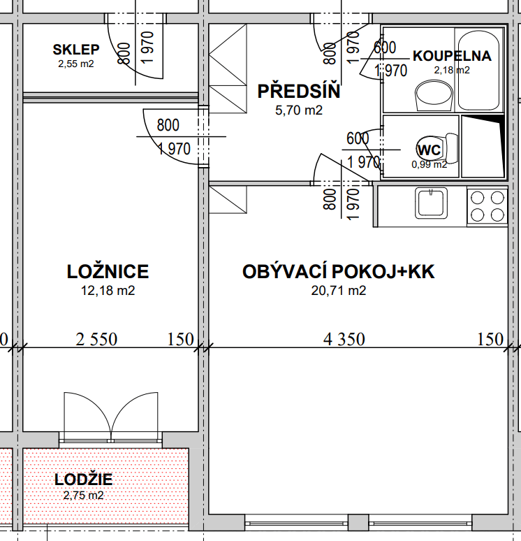 Predaj bytu 2-izbový 47 m², Levského, Praha, Praha Predaj bytu 2-izbový 47 m², Levského, Praha, Praha