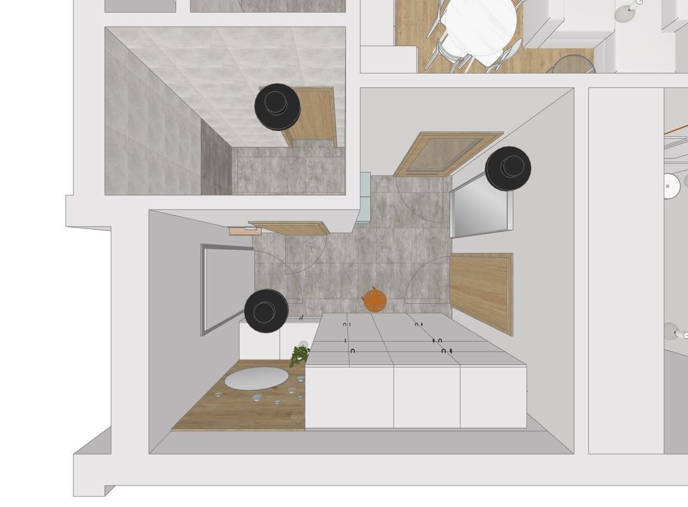 Prenájom bytu 2-izbový 45 m², Arnošta Staňka, Praha, Praha Prenájom bytu 2-izbový 45 m², Arnošta Staňka, Praha, Praha