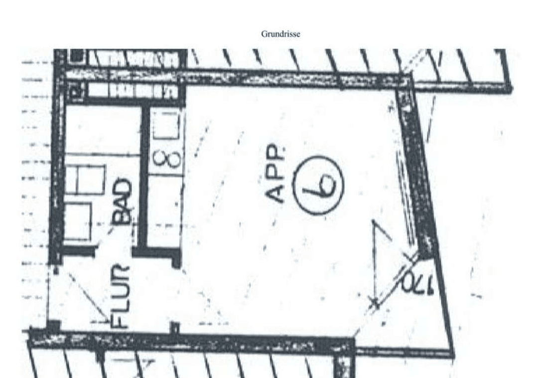 Prenájom bytu 1-izbový 21 m², Cranachstr. 31, Düsseldorf, Severné Porýnie - Westfálsko Prenájom bytu 1-izbový 21 m², Cranachstr. 31, Düsseldorf, Severné Porýnie - Westfálsko