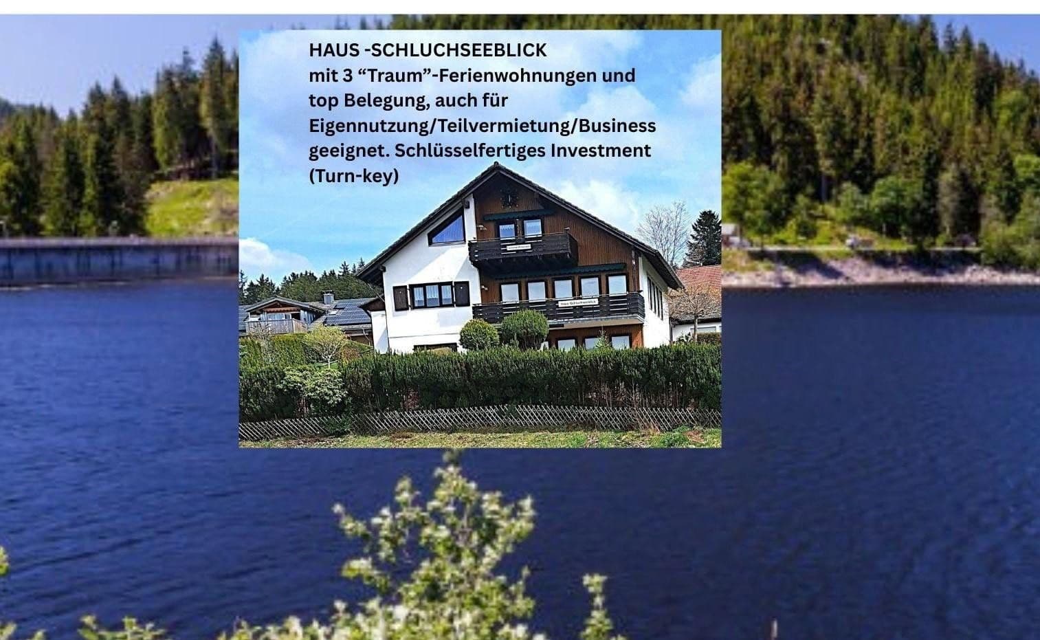 Predaj domu 330 m², pozemok 840 m², Lärchenweg 5, Schluchsee, Bádensko-Wurttembersko Predaj domu 330 m², pozemok 840 m², Lärchenweg 5, Schluchsee, Bádensko-Wurttembersko
