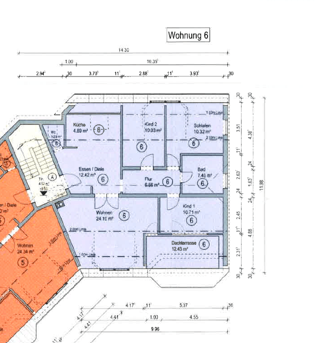 Prenájom bytu 4-izbový 94 m², Königsberger Straße 7, Donaueschingen, Bádensko-Wurttembersko Prenájom bytu 4-izbový 94 m², Königsberger Straße 7, Donaueschingen, Bádensko-Wurttembersko