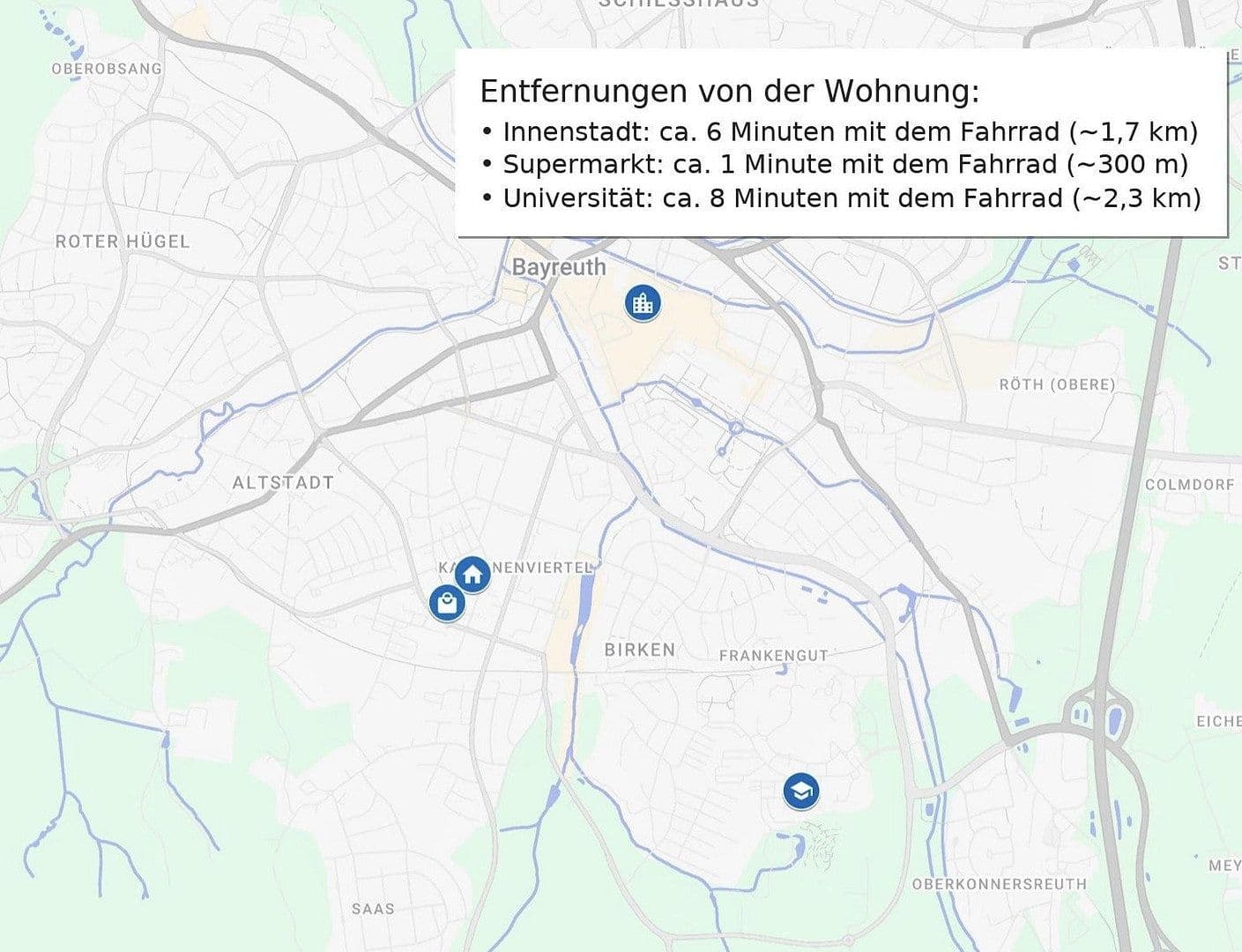 Predaj bytu 4-izbový 86 m², Hölderlin Anlage 8, Bayreuth, Bavorsko Predaj bytu 4-izbový 86 m², Hölderlin Anlage 8, Bayreuth, Bavorsko