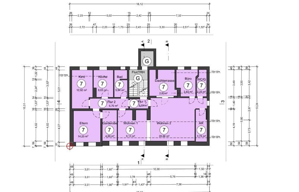 Prenájom bytu 5-izbový 105 m², Kaakstraße 21, Wilhelmshaven, Dolné Sasko Prenájom bytu 5-izbový 105 m², Kaakstraße 21, Wilhelmshaven, Dolné Sasko