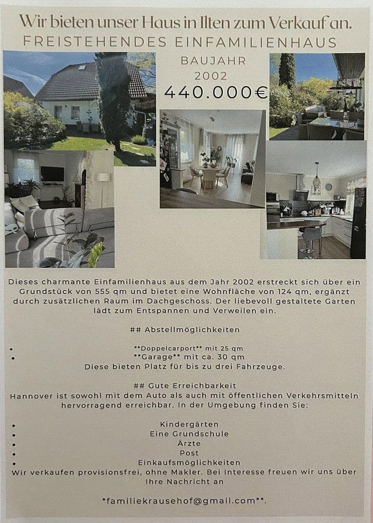 Predaj domu 124 m², pozemek 555 m², Sehnde, Dolné Sasko Predaj domu 124 m², pozemek 555 m², Sehnde, Dolné Sasko