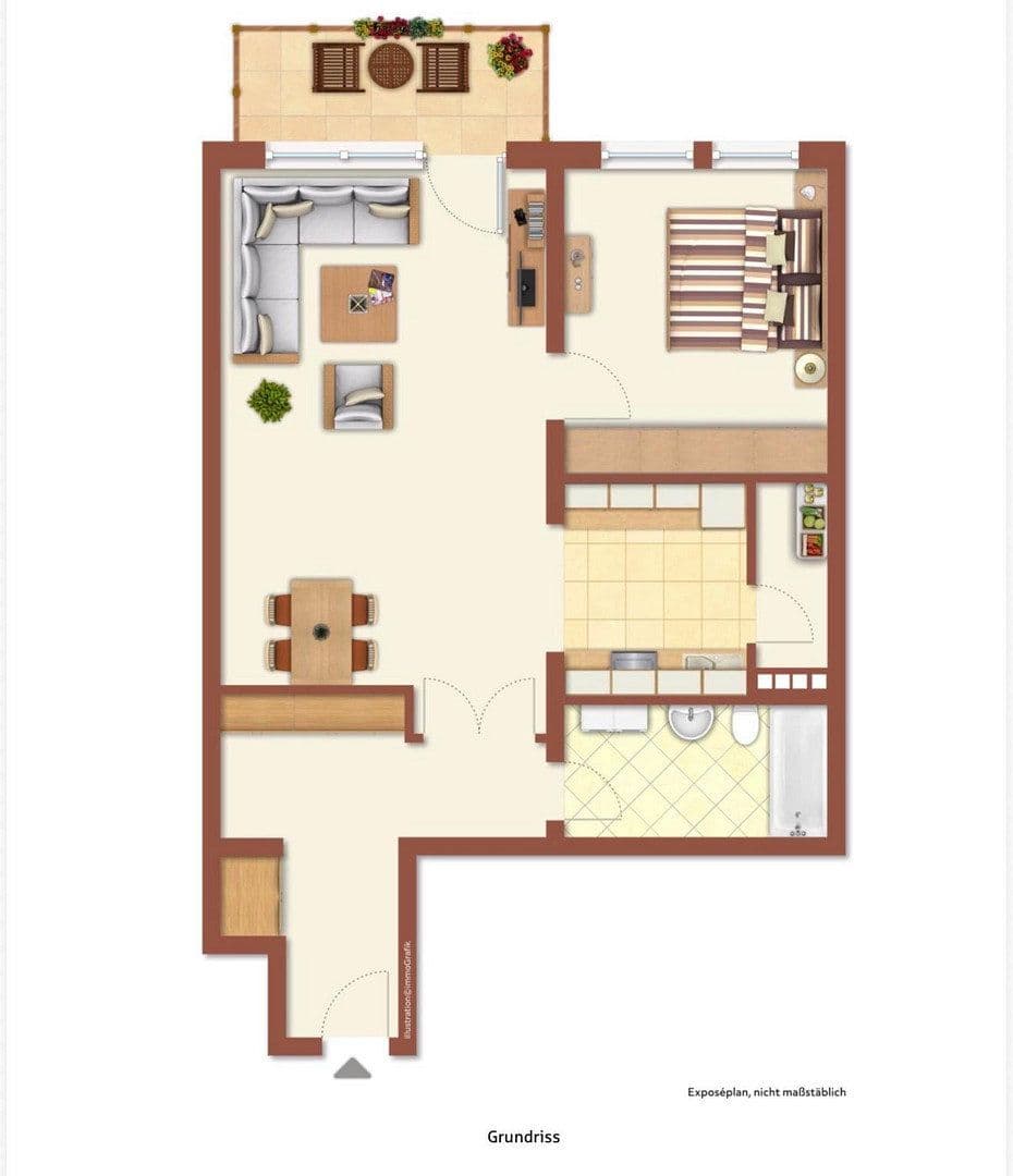 Prenájom bytu 2-izbový 72 m², Grevenbroicher Str.1, Viersen, Severné Porýnie - Westfálsko Prenájom bytu 2-izbový 72 m², Grevenbroicher Str.1, Viersen, Severné Porýnie - Westfálsko