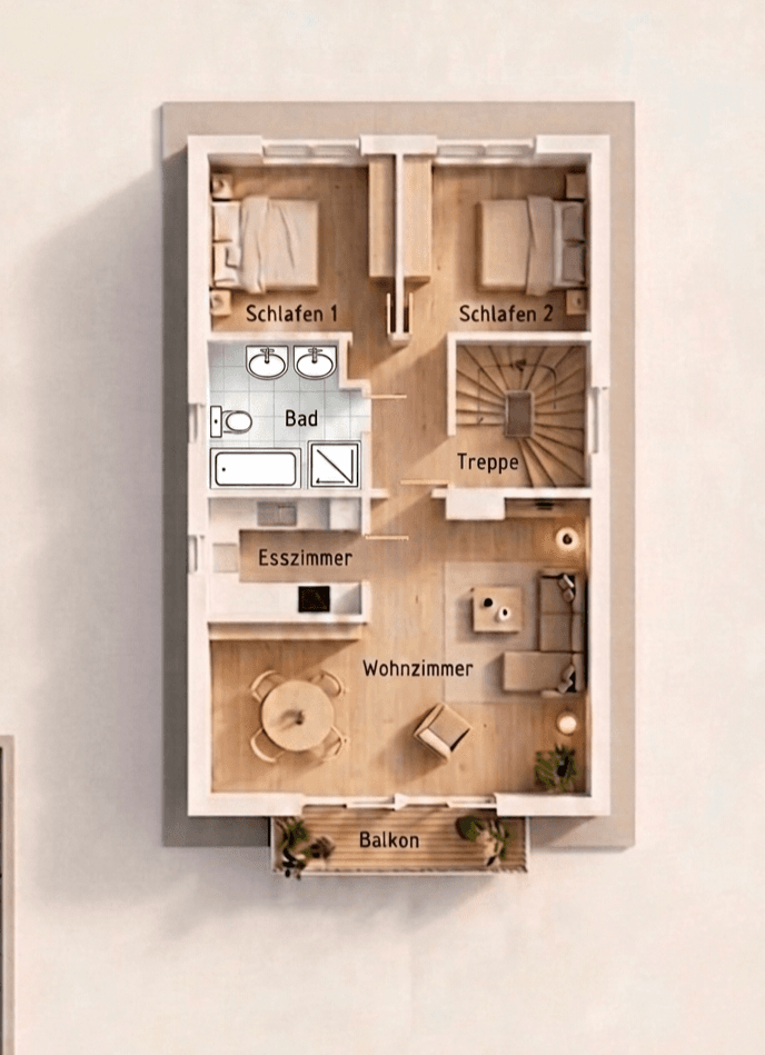 Prenájom bytu 3-izbový 73 m², Frankfurt am Main, Hesensko Prenájom bytu 3-izbový 73 m², Frankfurt am Main, Hesensko