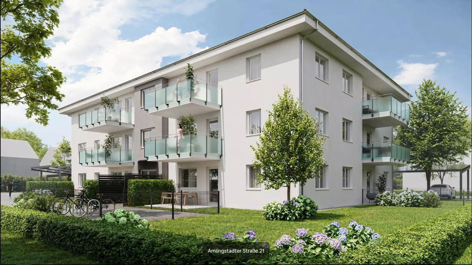 Prenájom bytu 3-izbový 79 m², Amlingstadter Str. 21, Hirschaid, Bavorsko Prenájom bytu 3-izbový 79 m², Amlingstadter Str. 21, Hirschaid, Bavorsko