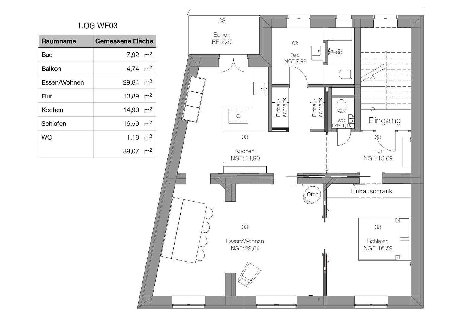 Prenájom bytu 2-izbový 90 m², Darmstadt, Hesensko Prenájom bytu 2-izbový 90 m², Darmstadt, Hesensko