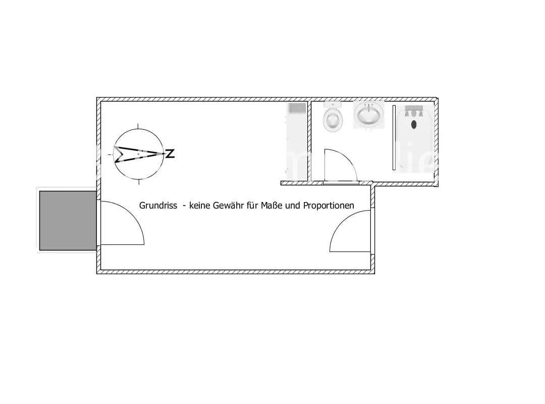 Prenájom bytu 1-izbový 24 m², Wexstraße 14, Wilmersdorf, Berlin, Berlín Prenájom bytu 1-izbový 24 m², Wexstraße 14, Wilmersdorf, Berlin, Berlín