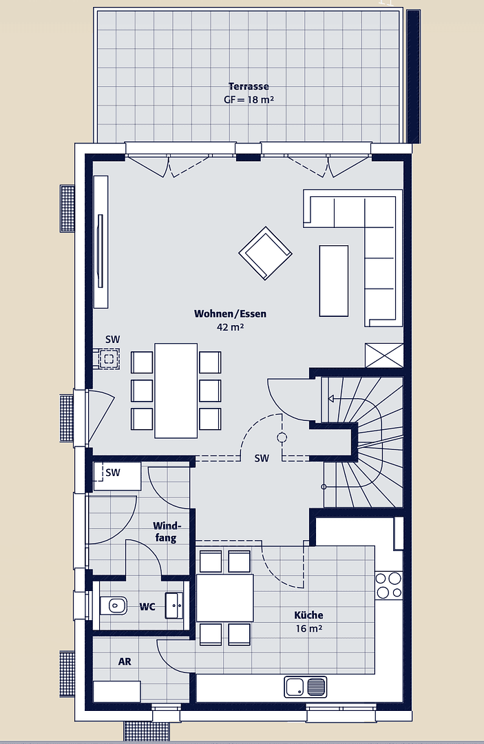 Prenájom domu 192 m², pozemek 353 m², Mirabellenweg 13, Wiesbaden, Hesensko Prenájom domu 192 m², pozemek 353 m², Mirabellenweg 13, Wiesbaden, Hesensko