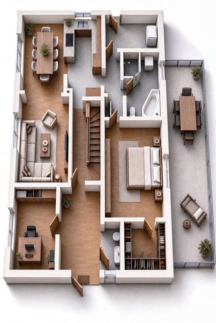 Predaj domu 150 m², pozemek 889 m², Seedorf, Dolné Sasko Predaj domu 150 m², pozemek 889 m², Seedorf, Dolné Sasko
