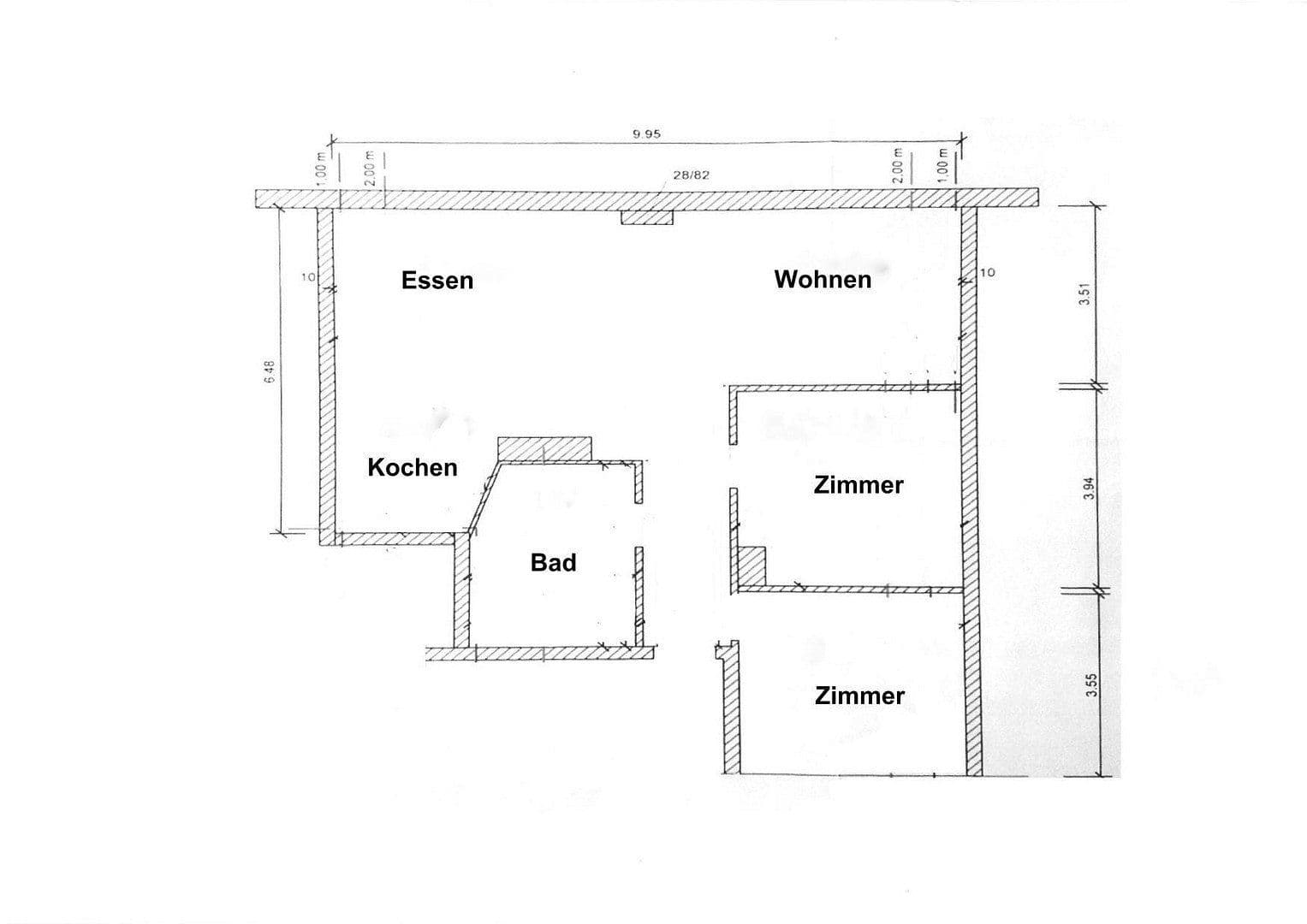 Prenájom bytu 3-izbový 74 m², Königsteiner Straße 40d, Frankfurt am Main, Hesensko Prenájom bytu 3-izbový 74 m², Königsteiner Straße 40d, Frankfurt am Main, Hesensko
