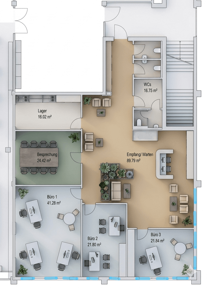 Prenájom kancelárie 1.500 m², Hauptstr. 36c, Gaggenau, Bádensko-Wurttembersko Prenájom kancelárie 1.500 m², Hauptstr. 36c, Gaggenau, Bádensko-Wurttembersko