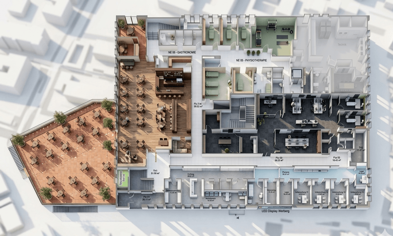 Prenájom kancelárie 1.500 m², Hauptstr. 36c, Gaggenau, Bádensko-Wurttembersko Prenájom kancelárie 1.500 m², Hauptstr. 36c, Gaggenau, Bádensko-Wurttembersko
