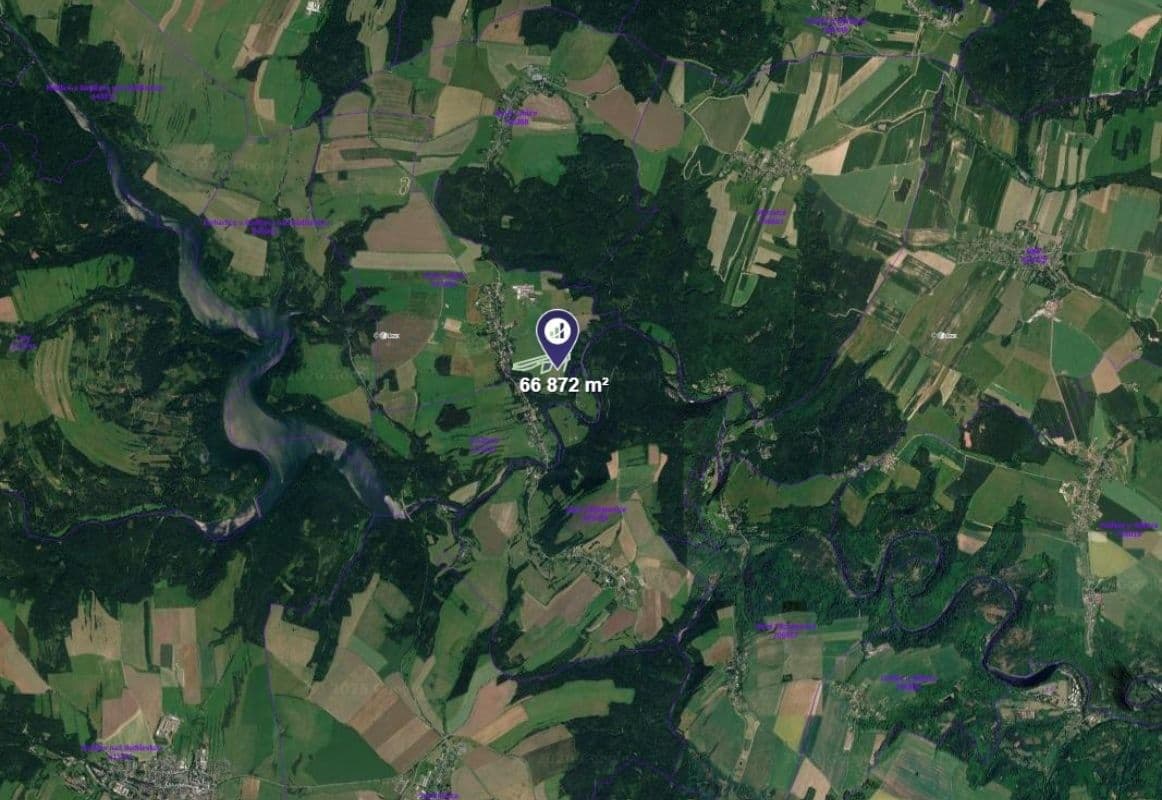 Predaj pozemku 66.872 m², Kružberk, Moravskoslezský kraj Predaj pozemku 66.872 m², Kružberk, Moravskoslezský kraj