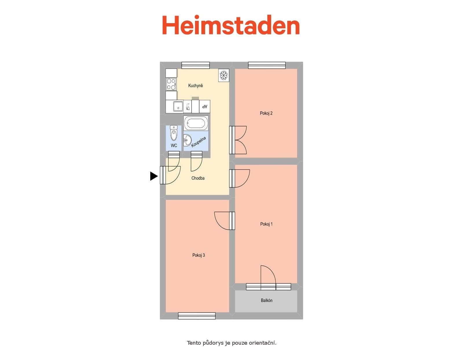 Prenájom bytu 3-izbový 67 m², Resslova, Havířov, Moravskoslezský kraj Prenájom bytu 3-izbový 67 m², Resslova, Havířov, Moravskoslezský kraj