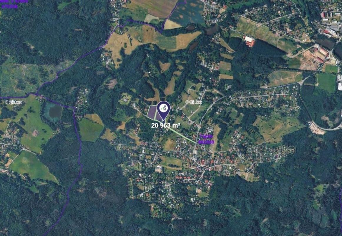 Predaj pozemku 19.858 m², Kamenice, Středočeský kraj Predaj pozemku 19.858 m², Kamenice, Středočeský kraj