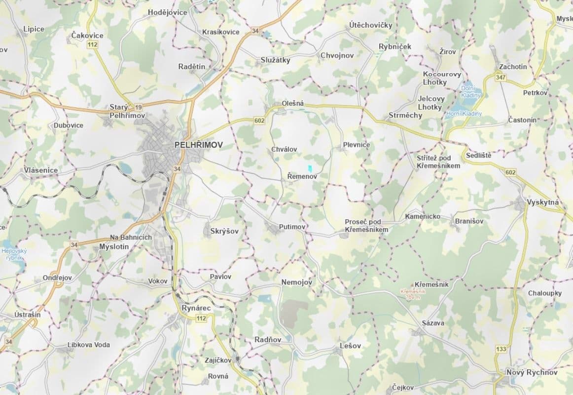 Predaj pozemku 21.890 m², Olešná, Kraj Vysočina Predaj pozemku 21.890 m², Olešná, Kraj Vysočina