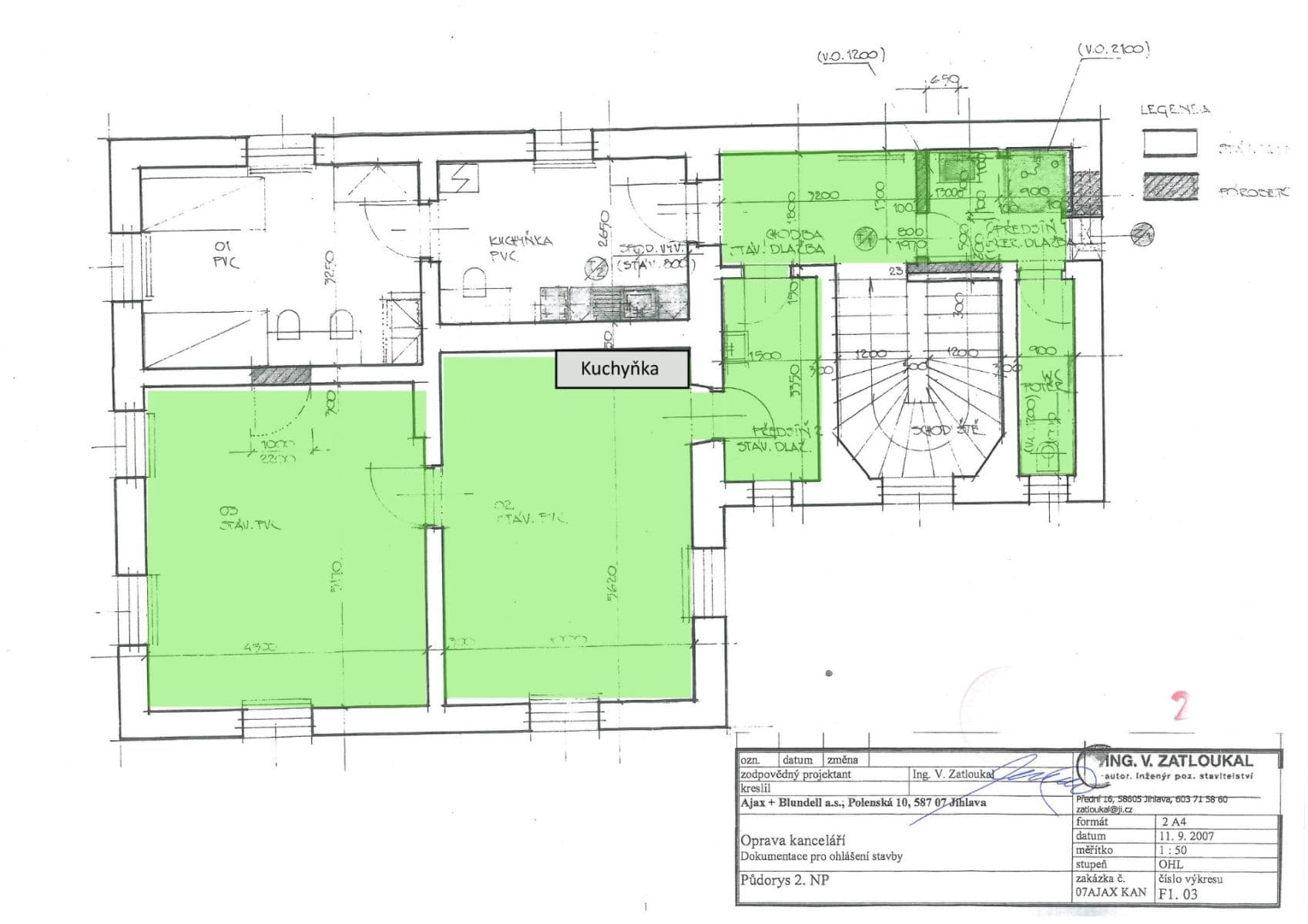 Prenájom kancelárie 396 m², Polenská, Jihlava, Kraj Vysočina Prenájom kancelárie 396 m², Polenská, Jihlava, Kraj Vysočina