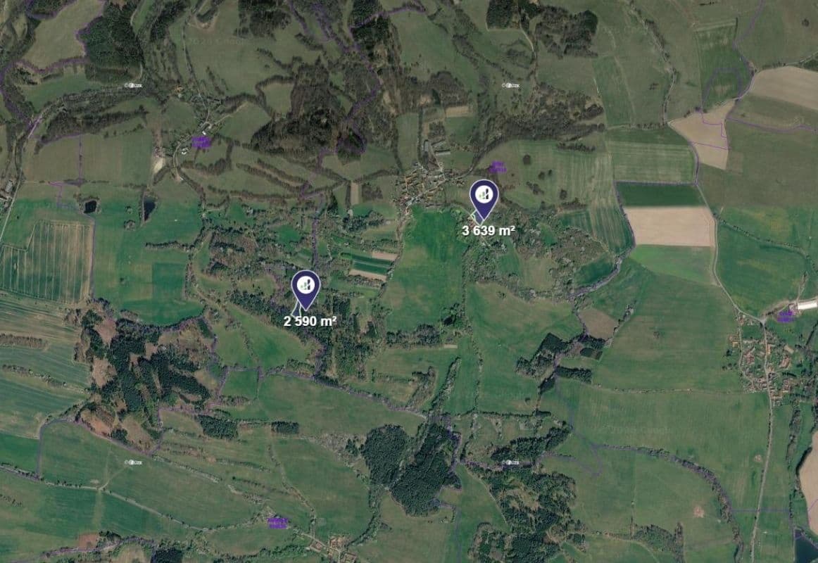 Predaj pozemku 6.229 m², Nadějkov, Jihočeský kraj Predaj pozemku 6.229 m², Nadějkov, Jihočeský kraj