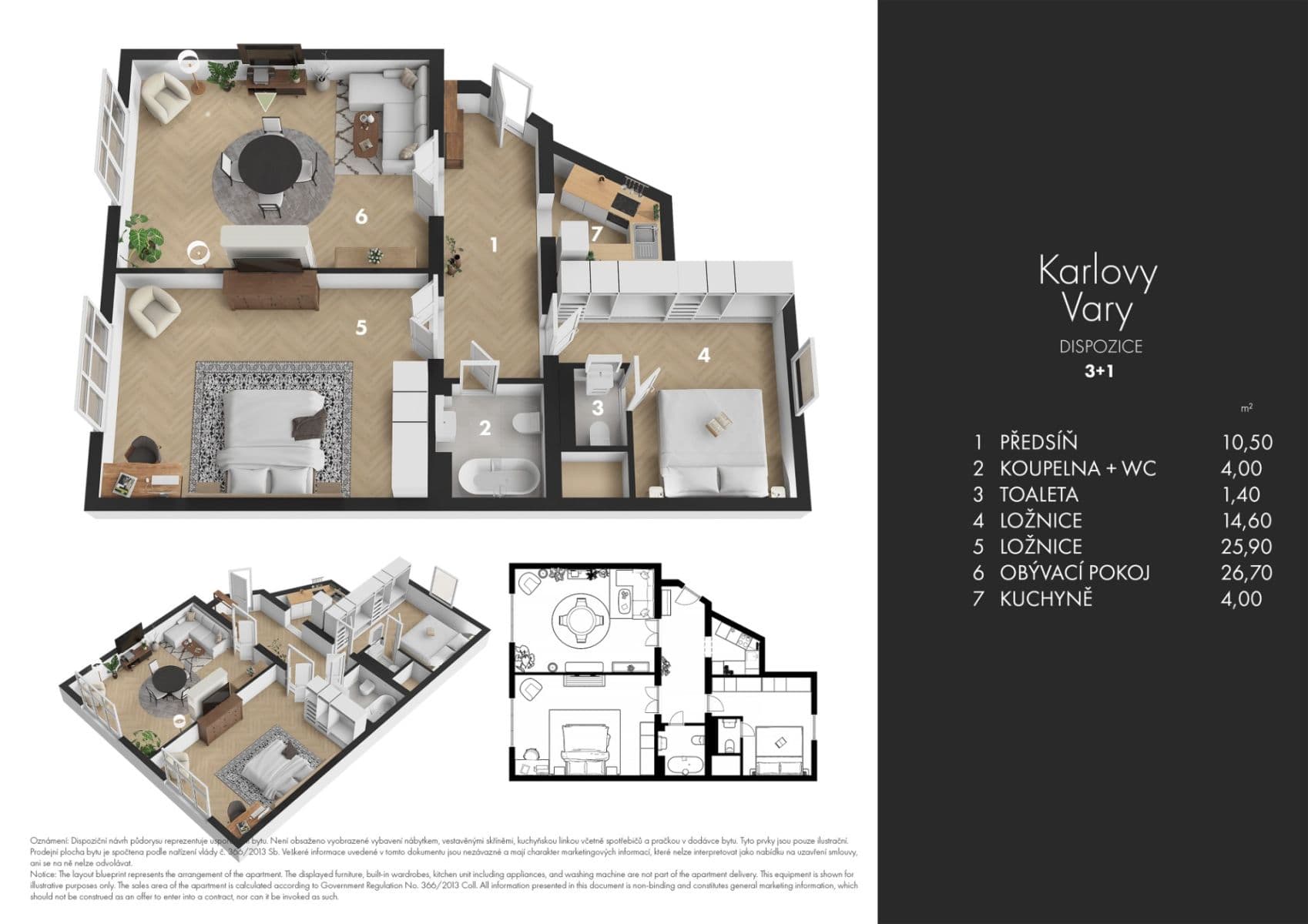 Predaj bytu 3-izbový 89 m², Vítězná, Karlovy Vary, Karlovarský kraj Predaj bytu 3-izbový 89 m², Vítězná, Karlovy Vary, Karlovarský kraj