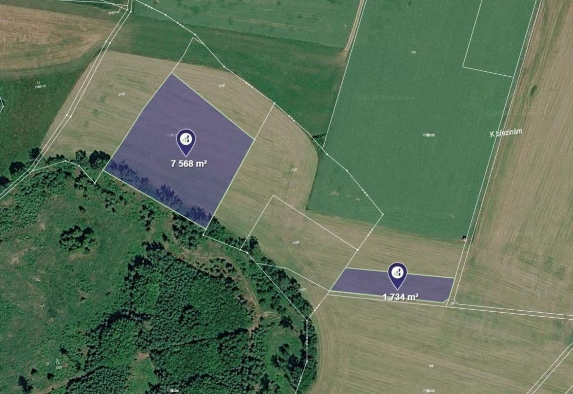 Predaj pozemku 9.302 m², Pelhřimov, Kraj Vysočina Predaj pozemku 9.302 m², Pelhřimov, Kraj Vysočina