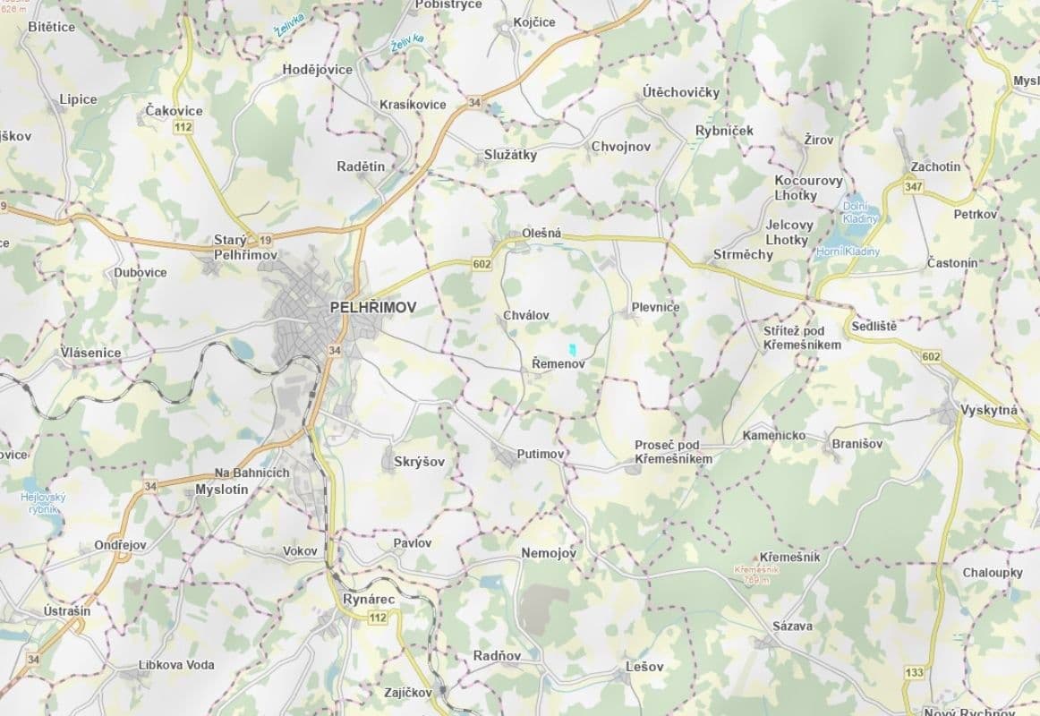 Predaj pozemku 12.588 m², Olešná, Kraj Vysočina Predaj pozemku 12.588 m², Olešná, Kraj Vysočina