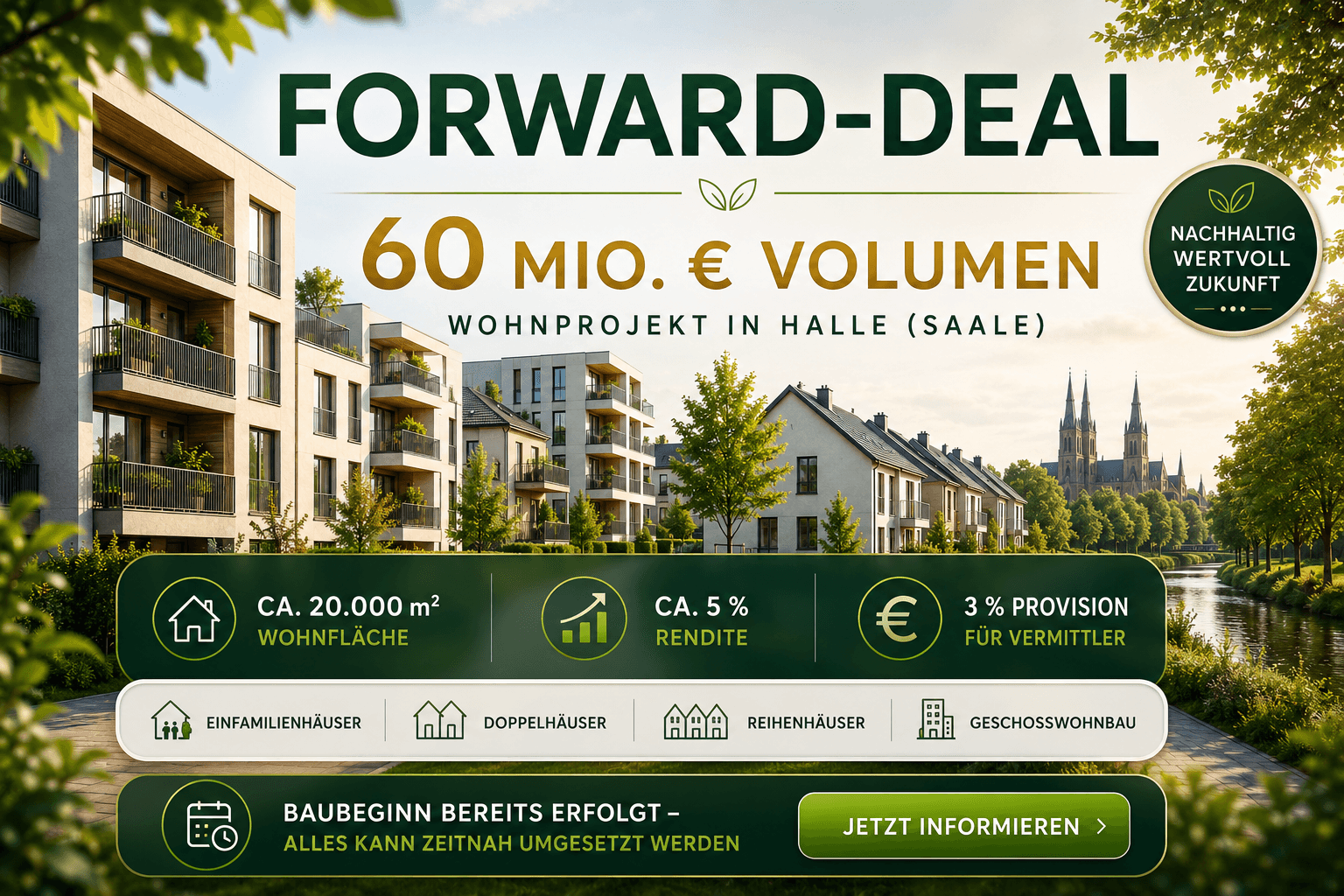 Predaj domu 20.000 m², Kaiserlauterer Str, Halle, Sasko-Anhaltsko Predaj domu 20.000 m², Kaiserlauterer Str, Halle, Sasko-Anhaltsko