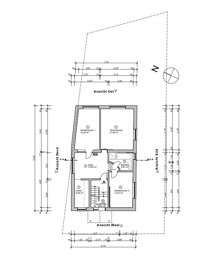 Predaj bytu 3-izbový 78 m², Pfinztal, Bádensko-Wurttembersko Predaj bytu 3-izbový 78 m², Pfinztal, Bádensko-Wurttembersko