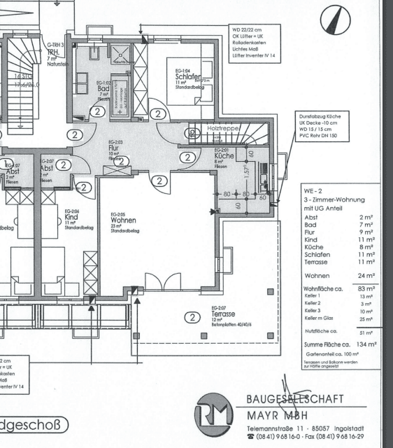 Predaj bytu 4-izbový 109 m², Ingolstadt, Bavorsko Predaj bytu 4-izbový 109 m², Ingolstadt, Bavorsko