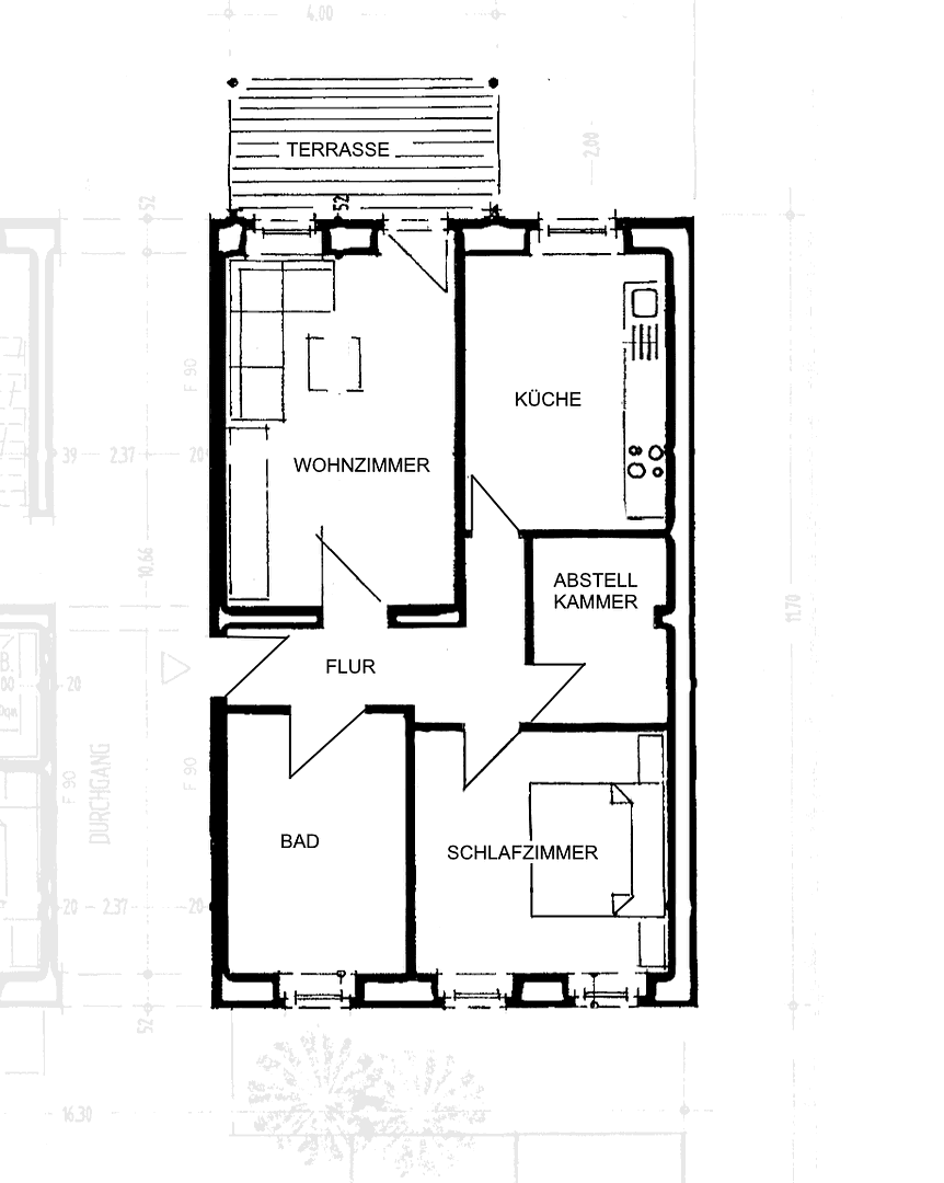 Prenájom bytu 2-izbový 73 m², Friesenstraße 57, Magdeburg, Sasko-Anhaltsko Prenájom bytu 2-izbový 73 m², Friesenstraße 57, Magdeburg, Sasko-Anhaltsko
