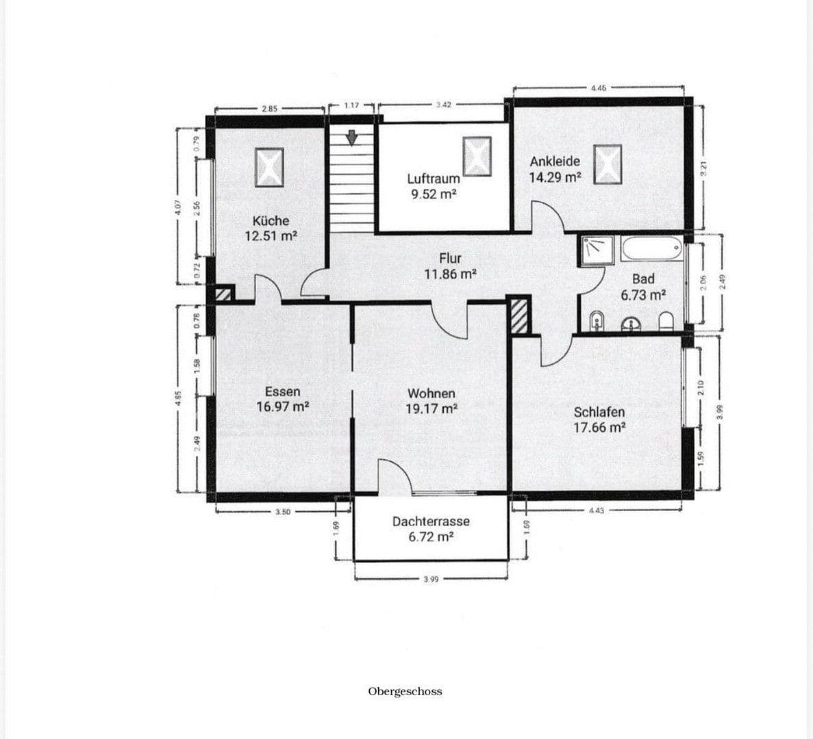 Prenájom bytu 3-izbový 101 m², Hanau, Hesensko Prenájom bytu 3-izbový 101 m², Hanau, Hesensko