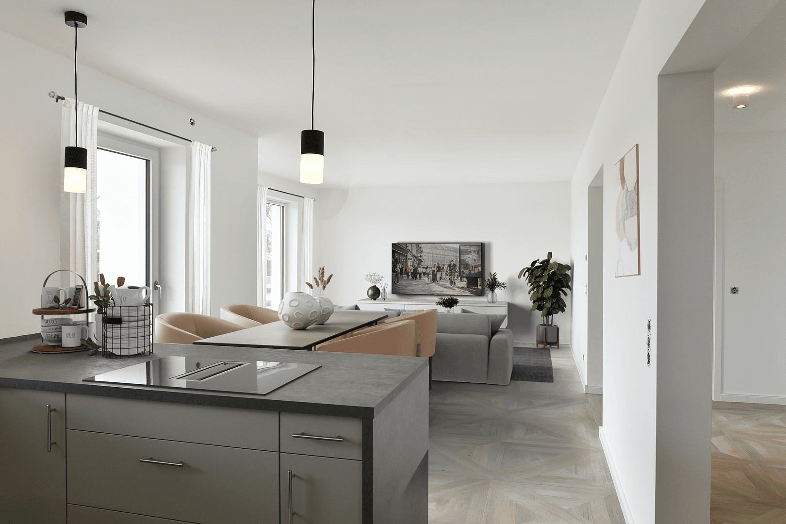 Prenájom bytu 3-izbový 115 m², Lehengütingen 100, Schopfloch, Bavorsko Prenájom bytu 3-izbový 115 m², Lehengütingen 100, Schopfloch, Bavorsko