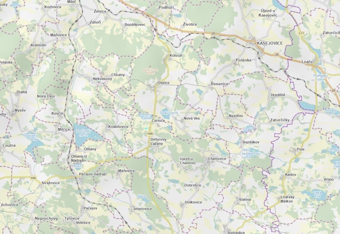 Predaj pozemku 5.702 m², Chanovice, Plzeňský kraj Predaj pozemku 5.702 m², Chanovice, Plzeňský kraj