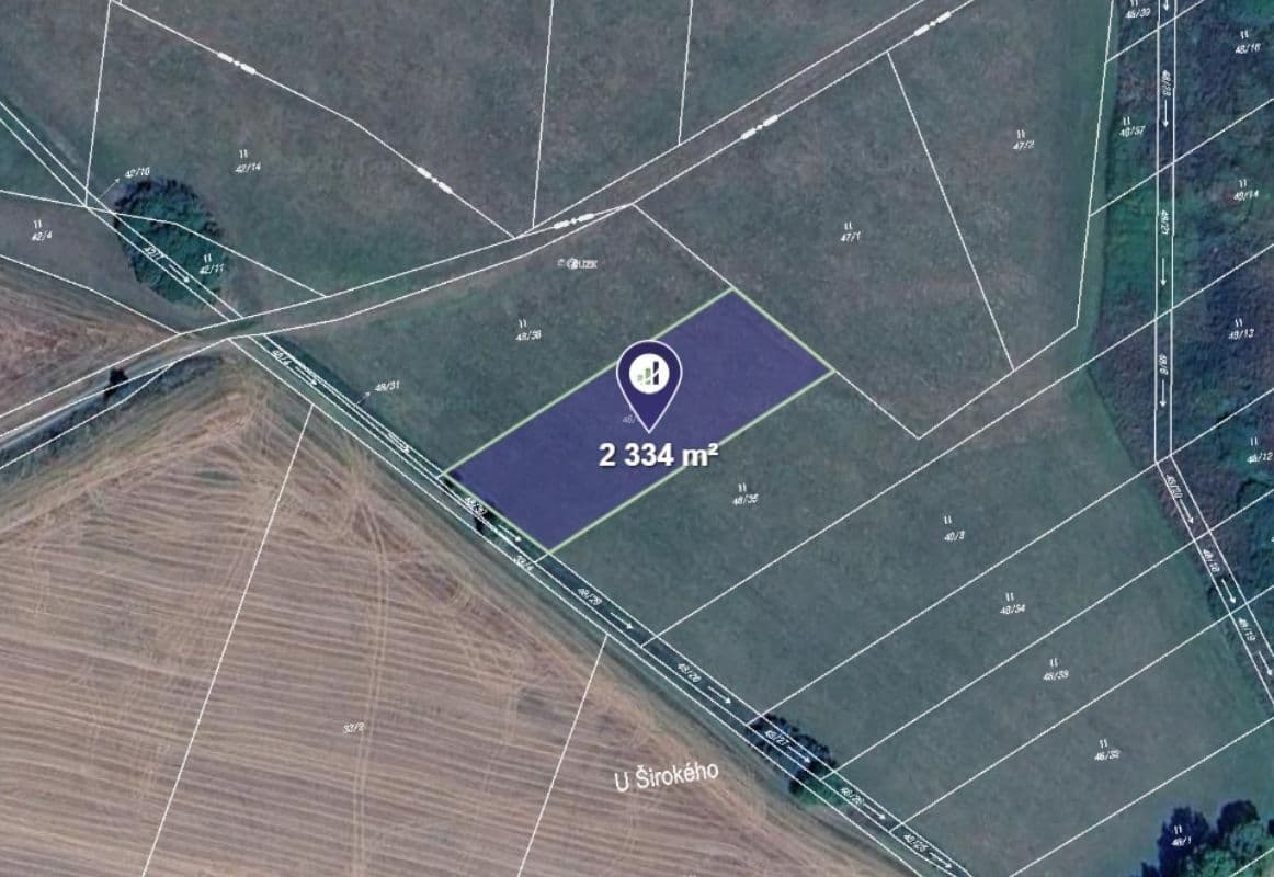 Predaj pozemku 2.464 m², Chanovice, Plzeňský kraj Predaj pozemku 2.464 m², Chanovice, Plzeňský kraj