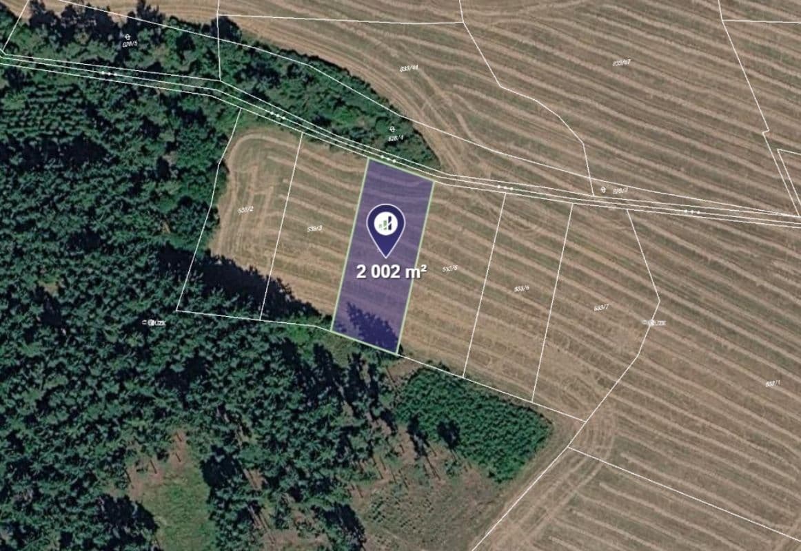 Predaj pozemku 2.002 m², Dolní Hbity, Středočeský kraj Predaj pozemku 2.002 m², Dolní Hbity, Středočeský kraj
