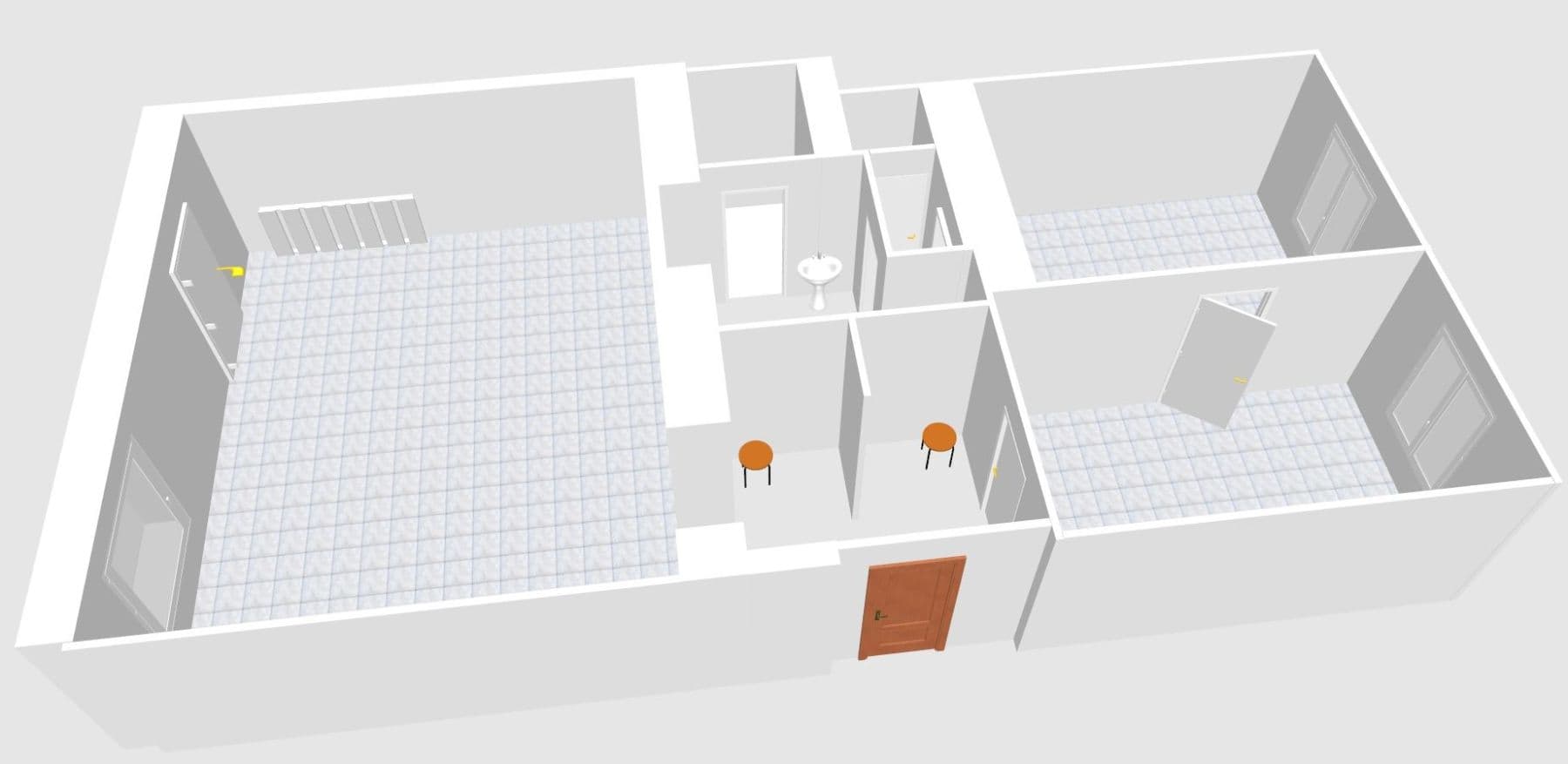 Prenájom nebytového priestoru 90 m², Korunní, Praha, Praha Prenájom nebytového priestoru 90 m², Korunní, Praha, Praha
