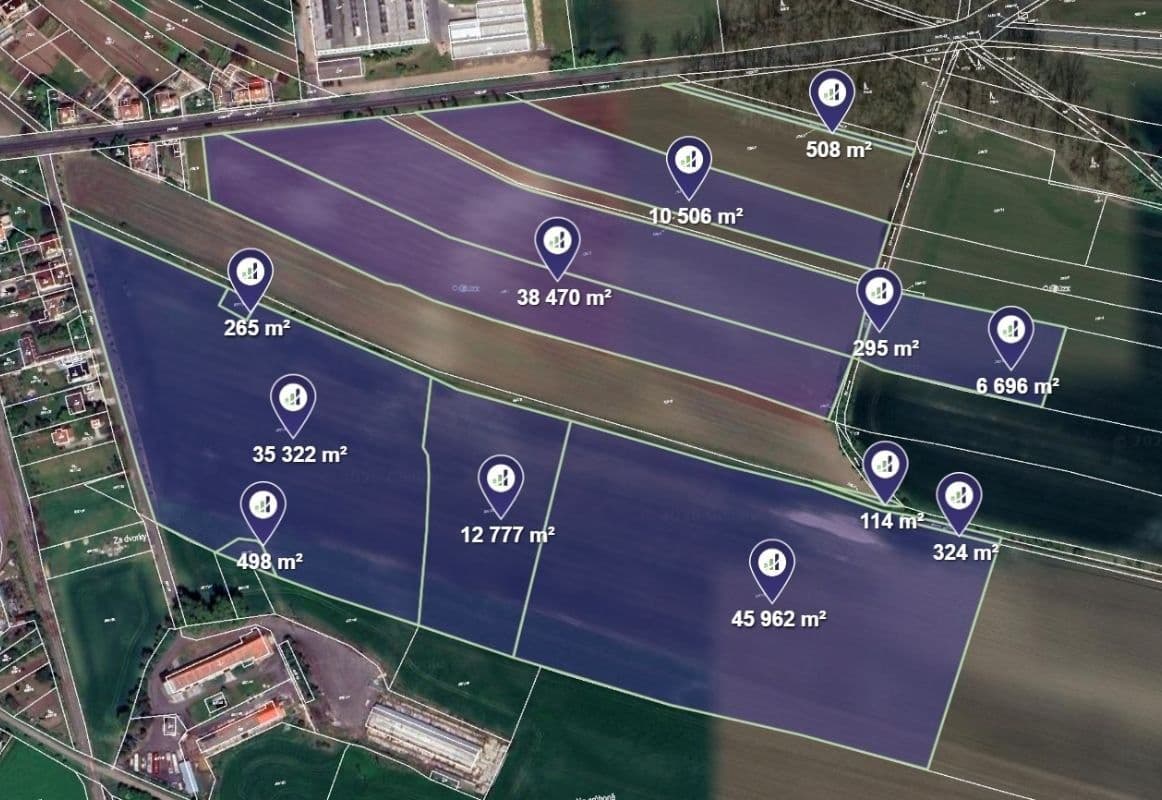 Predaj pozemku 165.120 m², Budyně nad Ohří, Ústecký kraj Predaj pozemku 165.120 m², Budyně nad Ohří, Ústecký kraj