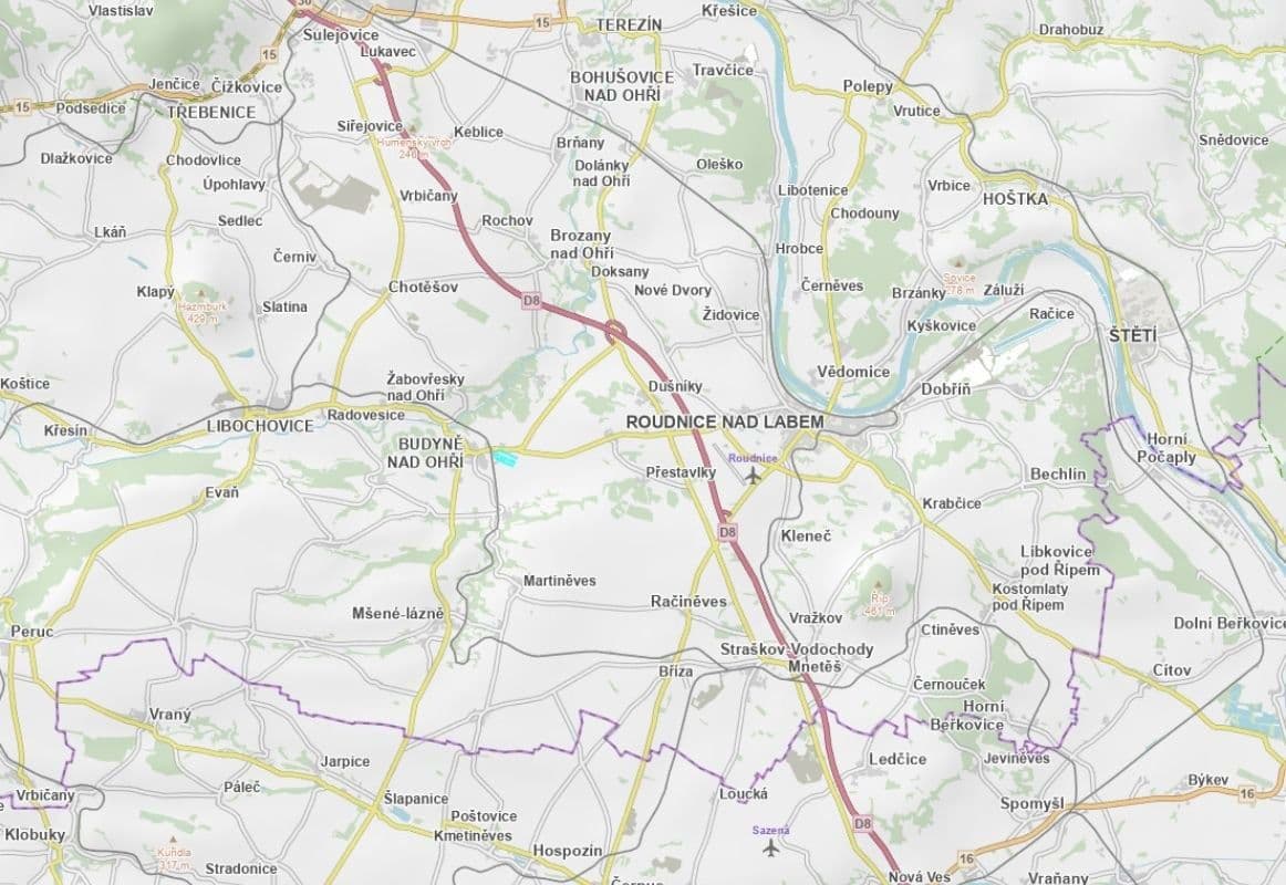 Predaj pozemku 174.942 m², Budyně nad Ohří, Ústecký kraj Predaj pozemku 174.942 m², Budyně nad Ohří, Ústecký kraj