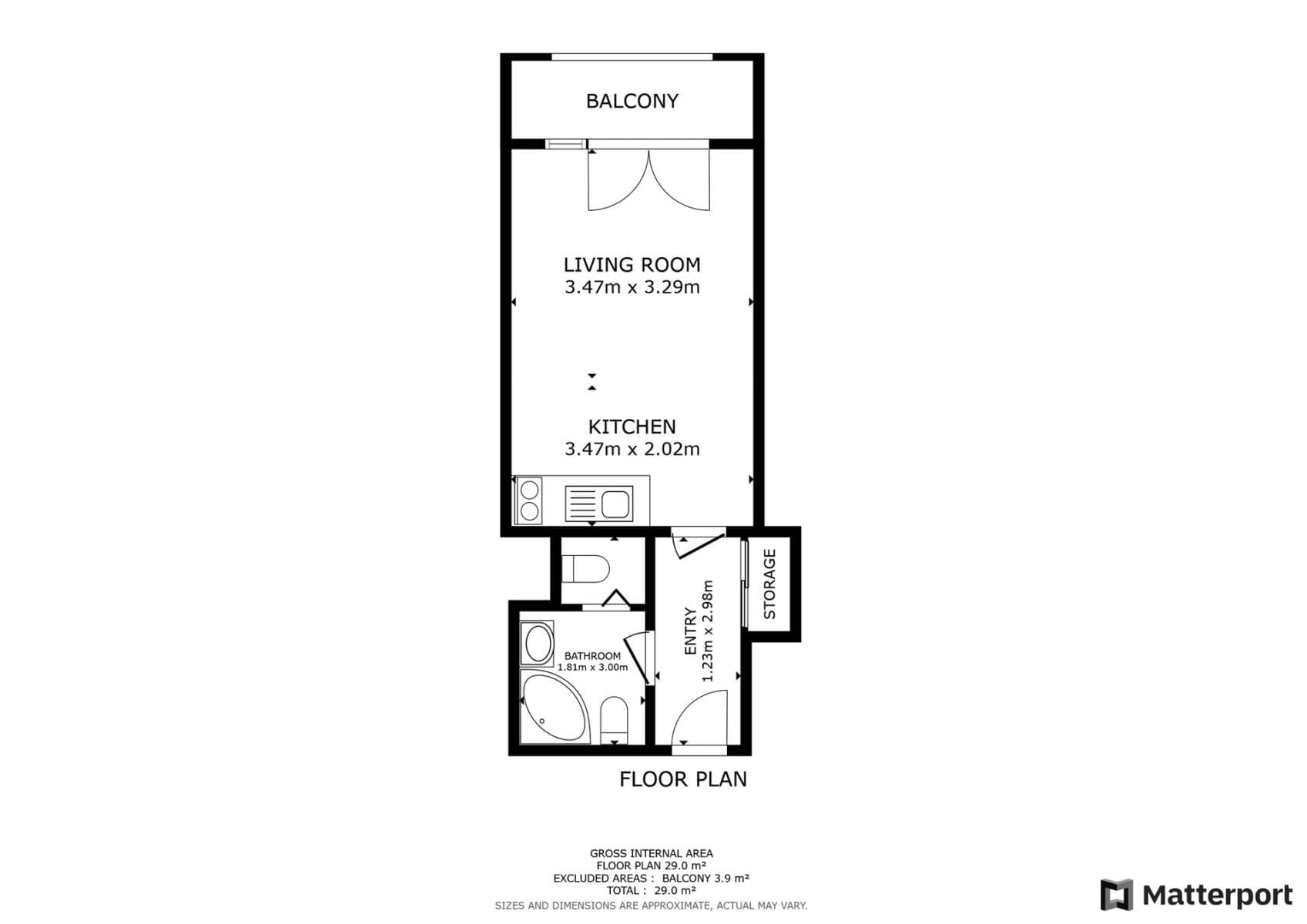 Prenájom bytu 1-izbový 30 m², Petrohradská, Praha, Praha Prenájom bytu 1-izbový 30 m², Petrohradská, Praha, Praha