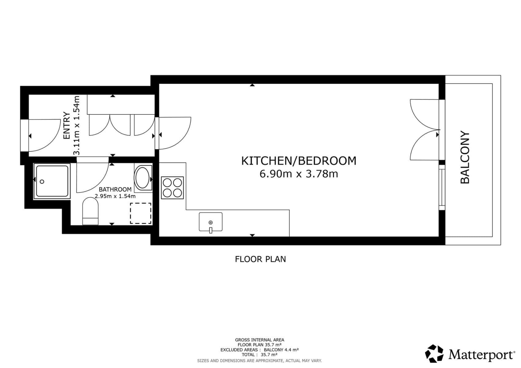 Prenájom bytu 1-izbový 38 m², Gerstelova, Praha, Praha Prenájom bytu 1-izbový 38 m², Gerstelova, Praha, Praha