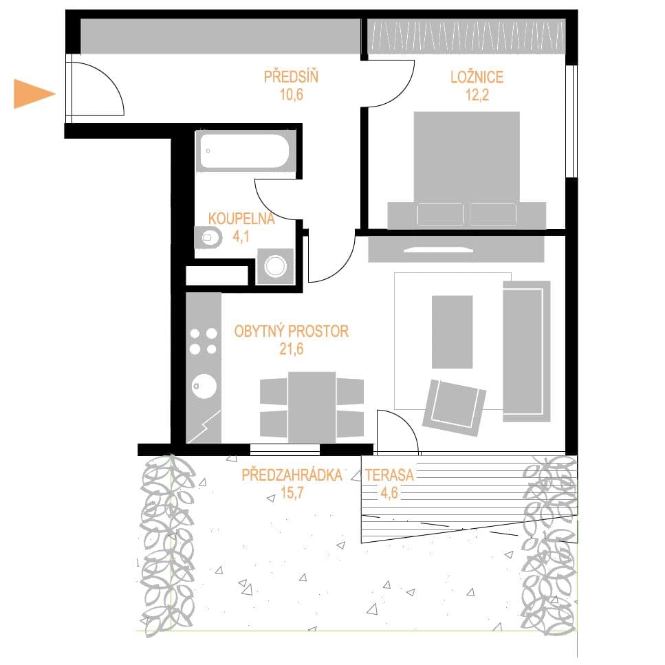Prenájom bytu 2-izbový 50 m², Chrudim, Pardubický kraj Prenájom bytu 2-izbový 50 m², Chrudim, Pardubický kraj