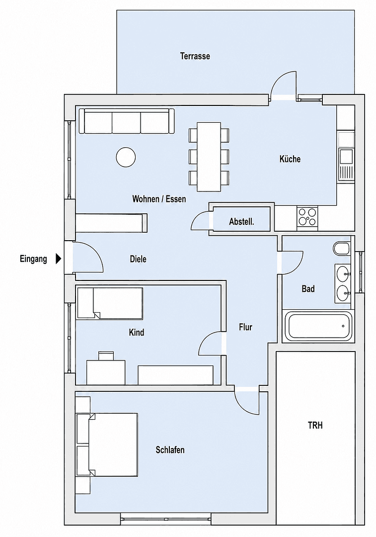 Prenájom bytu 3-izbový 73 m², Goethestraße 15, Sindelfingen, Bádensko-Wurttembersko Prenájom bytu 3-izbový 73 m², Goethestraße 15, Sindelfingen, Bádensko-Wurttembersko