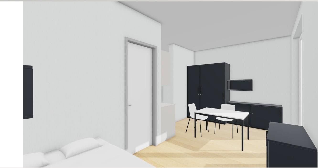 Prenájom bytu 1-izbový 30 m², Cappeler Str. 34, Marburg, Hesensko Prenájom bytu 1-izbový 30 m², Cappeler Str. 34, Marburg, Hesensko