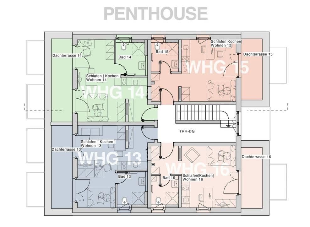 Prenájom bytu 1-izbový 30 m², Cappeler Str. 34, Marburg, Hesensko Prenájom bytu 1-izbový 30 m², Cappeler Str. 34, Marburg, Hesensko
