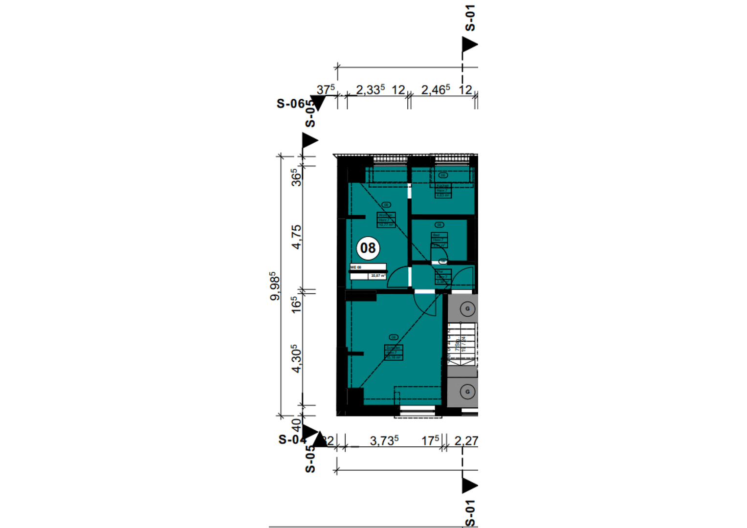 Predaj bytu 1-izbový 37 m², Mönchengladbach, Severné Porýnie - Westfálsko Predaj bytu 1-izbový 37 m², Mönchengladbach, Severné Porýnie - Westfálsko